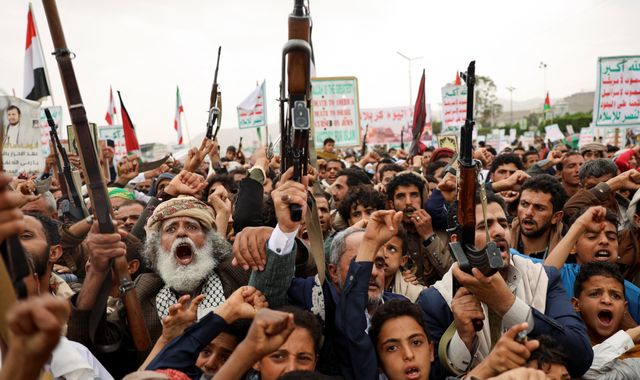 Israel attacks Houthi targets at three ports and power plant in Yemen