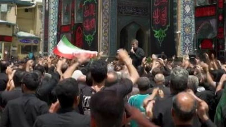Sky’s International Affairs Editor Dominic Waghorn reports from Tehran
