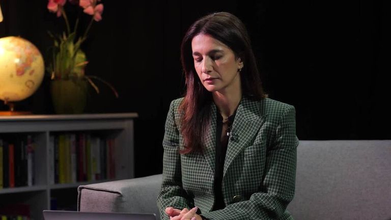 Yalda Hakim speaks to an Afghan man impacted by the data breach. 