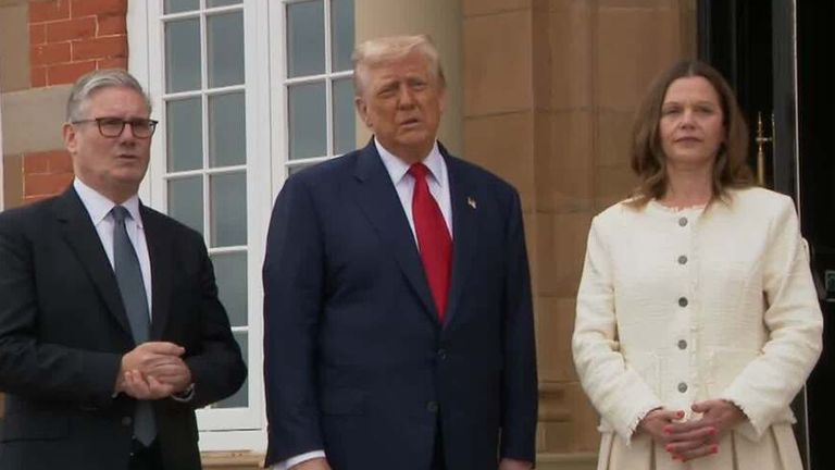 Trump: Gaza children &#39;look very hungry&#39;