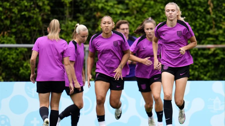 lionesses england women zurich training euros euro final
