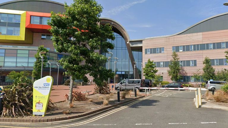 Liverpool'daki Alder Hey Çocuk Hastanesi