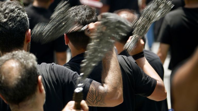 The Shia commemoration of Ashura in Tehran, 2025