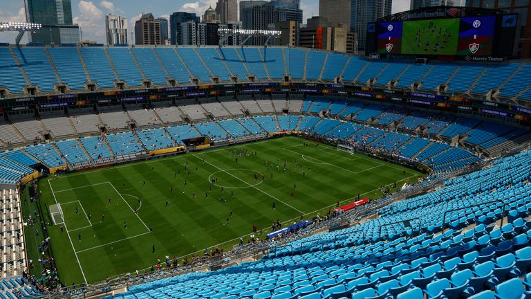 FIFA Club World Cup Inter Milan v Fluminense..General view of empty seats inside the stadium before the match REUTERS/Susana Vera