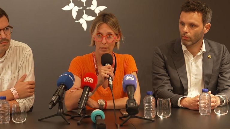 Spokesperson Debby Wilmsen who said fire destroyed the main stage at the Tomorrowland festival site in Belgium