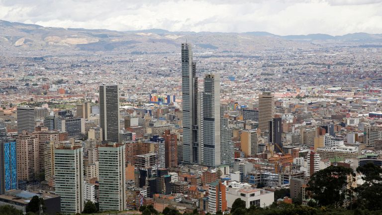 Bogota in Colombia, which has a wealth tax