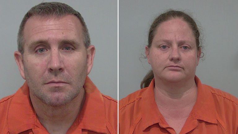 Florida: Arrests after children 'kept in cages under bunk beds and sprayed in face as punishment'