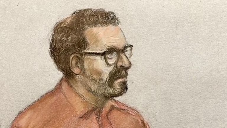 Brain was accused of one count of rape and 36 counts of indecent assault between 1981 and 1995. Pic: Elizabeth Cook/PA