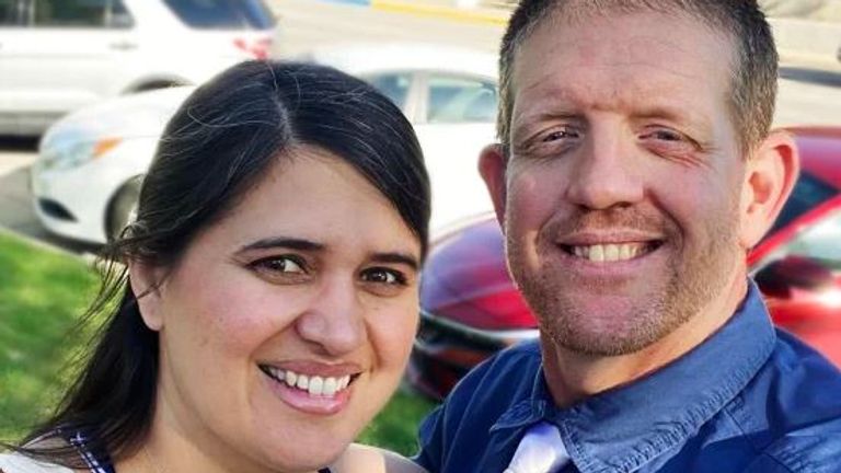 Cristen and Clinton Brink. Pic: Facebook