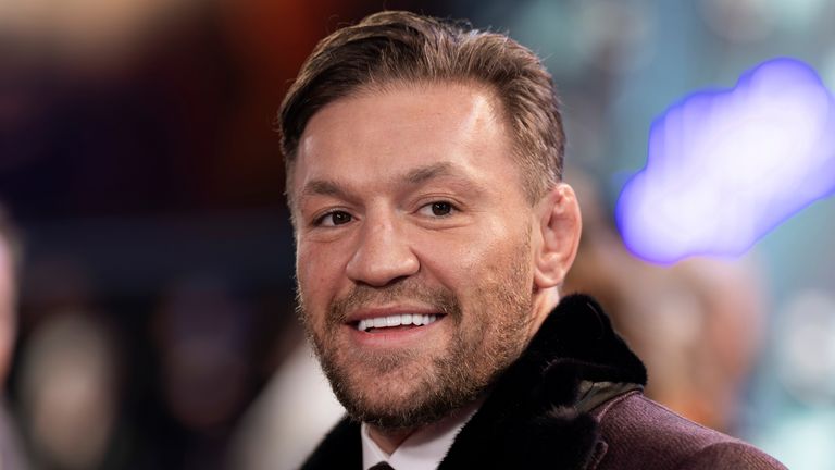 Conor McGregor at the premiere for Road House in London last year. File pic: AP