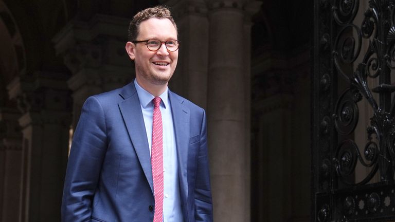 Darren Jones is the new chancellor of the Duchy of Lancaster