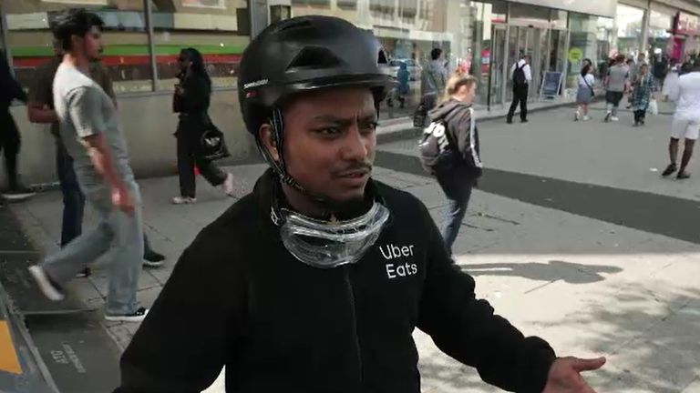 Demoz had his bike taken by police 