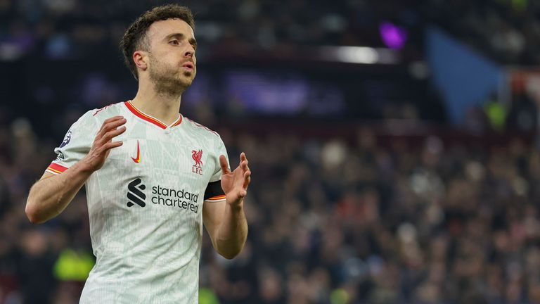 Diogo Jota. Pic: AP