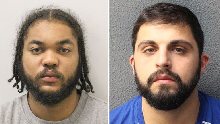 Jason Furtado and Eden Clark.
Pic: Met Police/PA