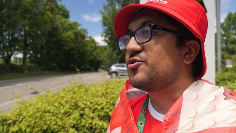 A Wales fan contrasted going to women's and men's football