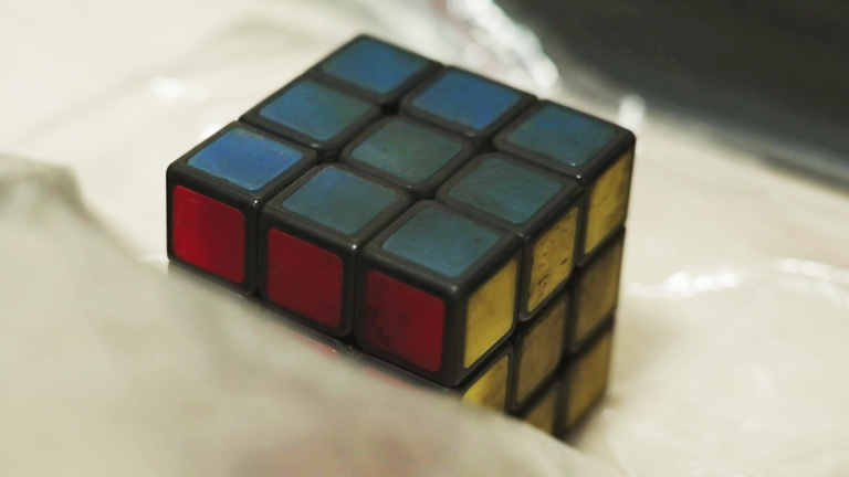 Rubik's cube owned by Nimrod Cohen, an 19 y/o IDF soldier, who is being held hostage by Hamas