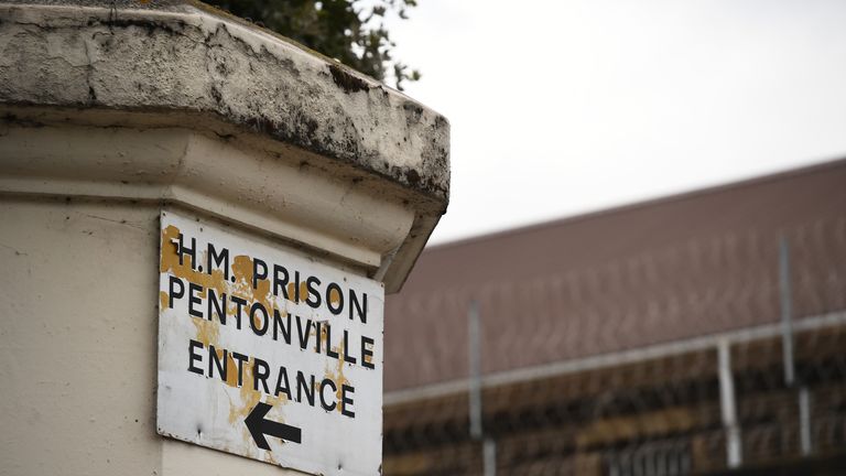 Zdjęcie pliku z dnia 22/08/18 ogólnego widoku HMP Pentonville, północny Londyn.