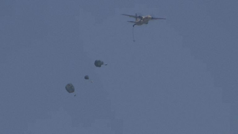 Israel say they have now designated secure routes for aid and resumed international air drops but aid agencies say the new measures are not enough.