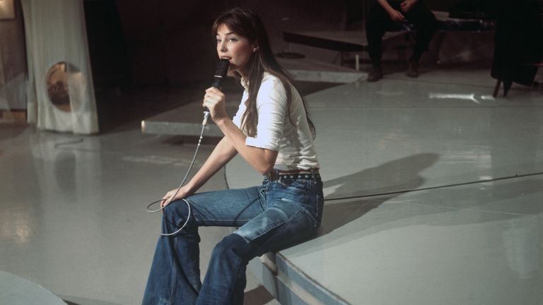 British actress and singer Jane Birkin. Pic: AP