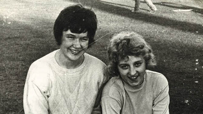 Janet Bagguley (right) was one of the first Lionesses