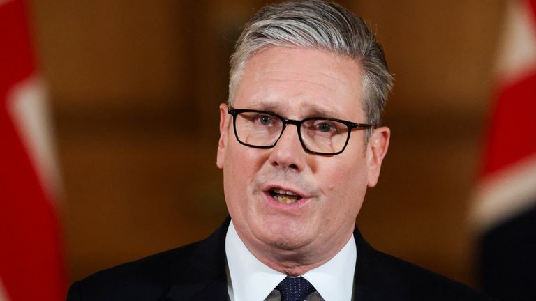 Keir Starmer.
Pic Reuters