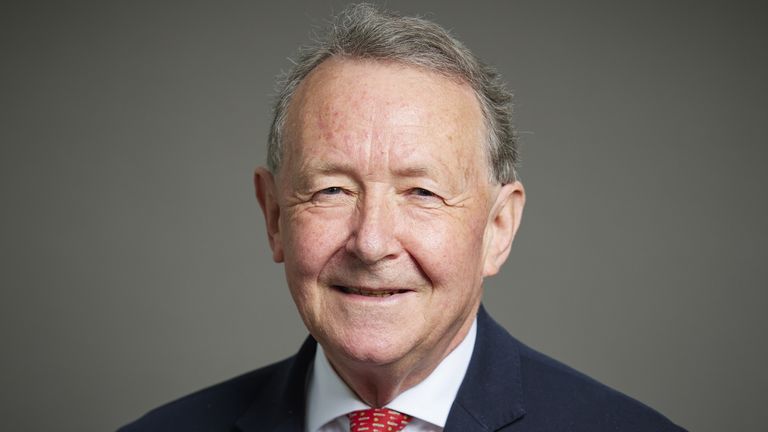 Lord Alton is the chair of parliament's human rights committee. Pic: UK Parliament