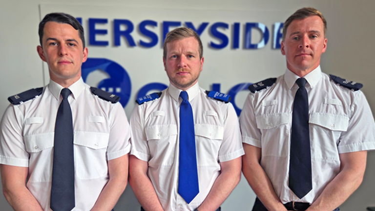 
PC Luke Holden (left), PCSO Tim Parry (centre), Sgt Greg Gillespie (right) nominated for the police bravery awards
