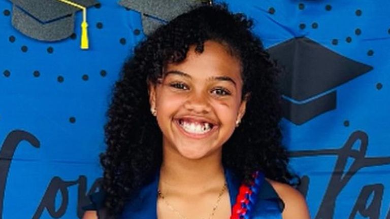 Madelyn ‘Emmy’ Jeffrey, 11. Pic: Family handout