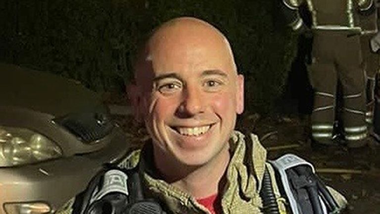 Undated handout photo issued by Thames Valley Police of Martyn Sadler who died in the major incident at Bicester Motion alongside fellow fir