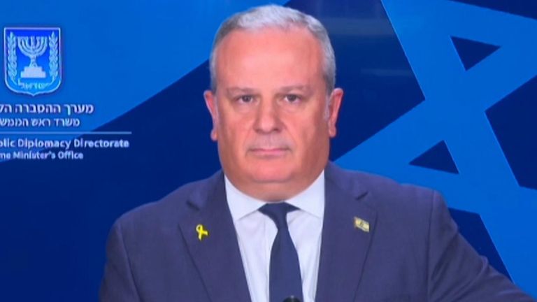 David Mencer, Israeli government spokesperson 