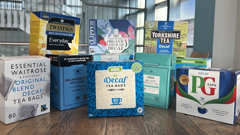 The decaf teas put to a blind taste test by Paste BN' Money Team