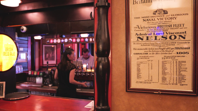 The Nelson pub in Zurich