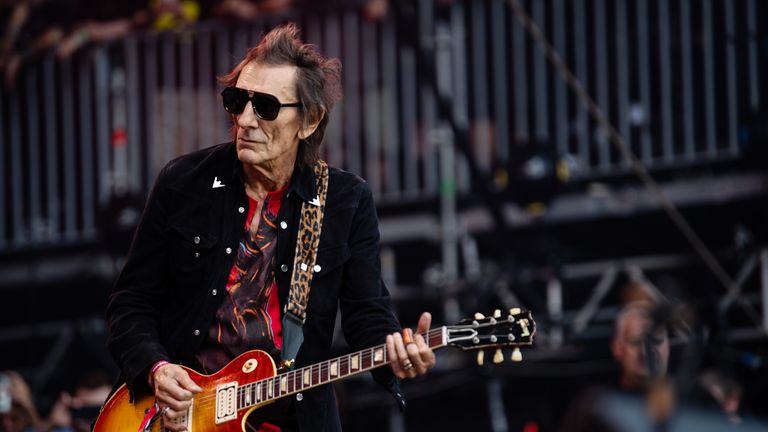 Ronnie Wood. Pic: Ross Halfin