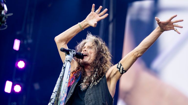 Steven Tyler. Pic: Ross Halfin