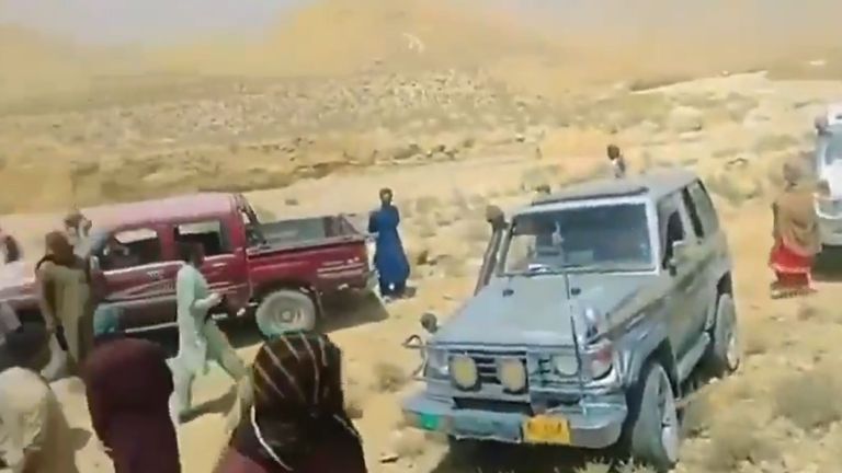 A video showing the couple being shot went viral on social media A video showing the couple being shot went viral on social media