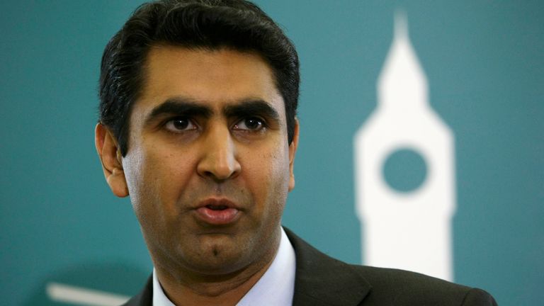 Parmjit Dhanda in 2009 at the hustings to be Speaker of the House of Commons. Pic: Reuters 