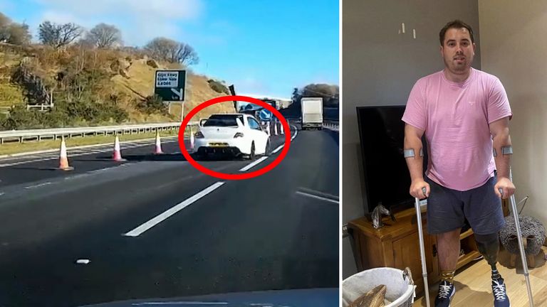 Hit-and-run victim criticises 'appalling' sentence given to uninsured driver