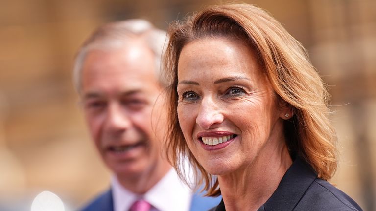 Sarah Pochin, the Reform UK MP for Runcorn and Helsby