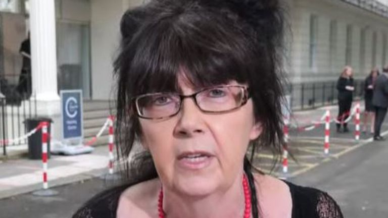 Sharon Cook, who lost both parents during the COVID pandemic, speaks to Sky News. Covid Inquiry