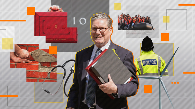 We've taken a look at how Starmer's party have performed on the most important issues facing the country