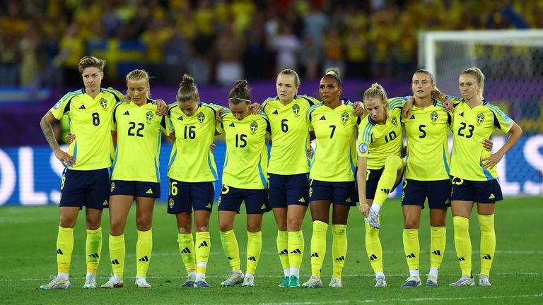 Soccer Football - UEFA Women's Euro 2025 - Quarter Final - Sweden v England - Stadion Letzigrund, Zurich, Switzerland - July 17, 2025 Sweden