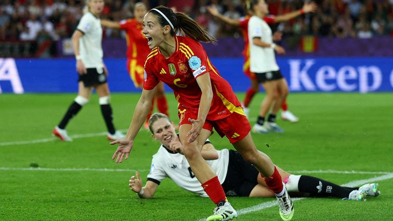 Soccer Football - UEFA Women's Euro 2025 - Semi Final - Germany v Spain - Stadion Letzigrund, Zurich, Switzerland - July 23, 2025 Spain's Ai
