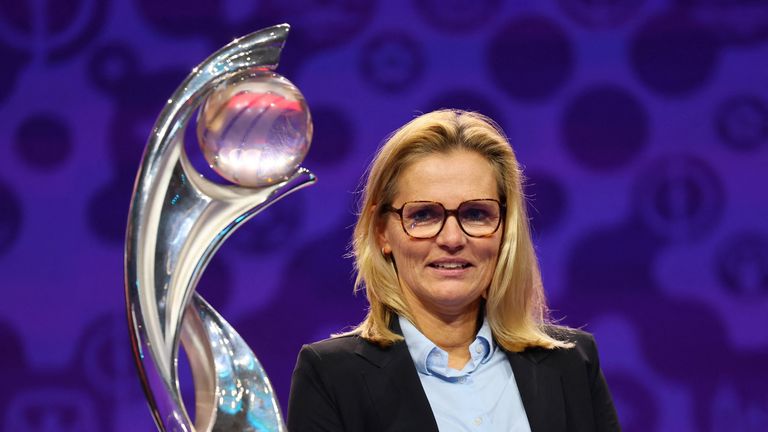 Soccer Football - Women's Euro 2025 - Final Draw - Swiss Tech Convention Centre, Lausanne, Switzerland - December 16, 2024 England women nat