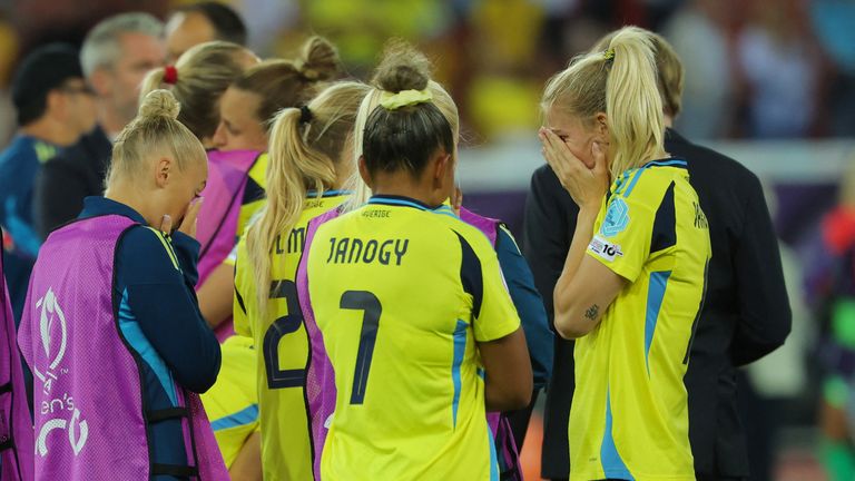 Soccer Football - UEFA Women's Euro 2025 - Quarter Final - Sweden v England - Stadion Letzigrund, Zurich, Switzerland - July 17, 2025 Sweden