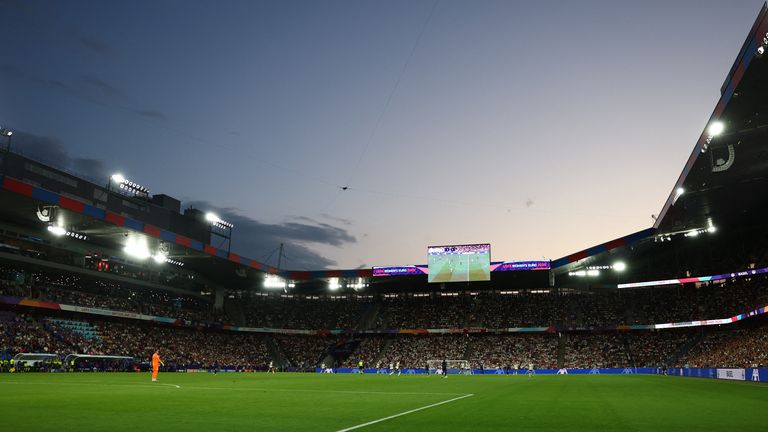 Soccer Football - UEFA Women's Euro 2025 - Quarter Final - France v Germany - St. Jakob-Park, Basel, Switzerland - July 19, 2025 General vie