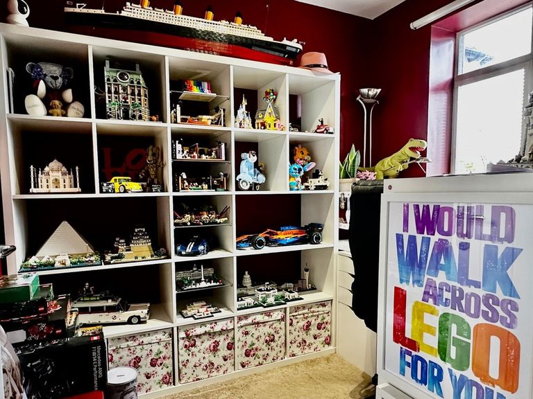 Inside what Gray and her husband affectionately call the 'Vicki Cave'