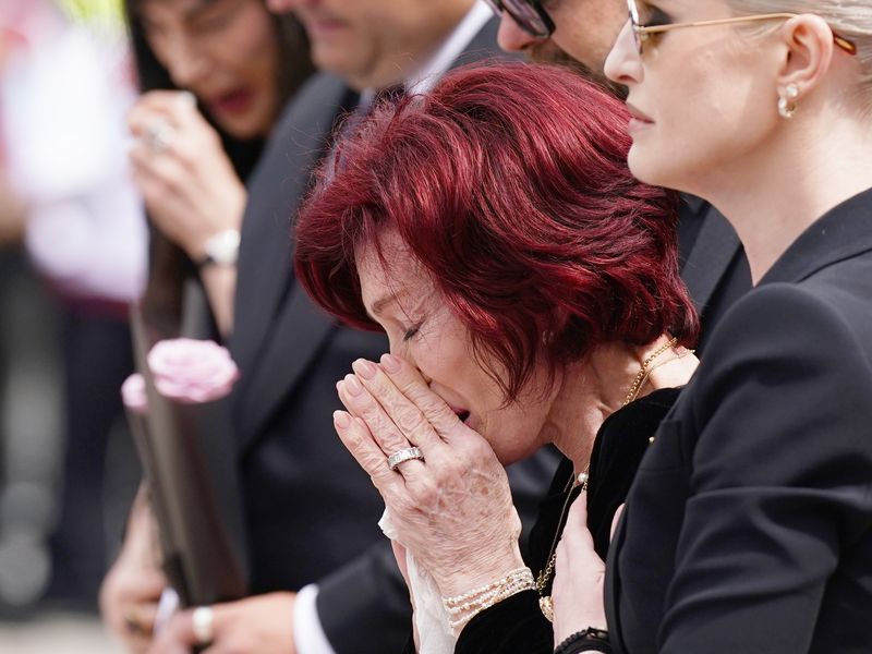 Sharon Osbourne pays emotional tribute to husband Ozzy | UK News | Sky News