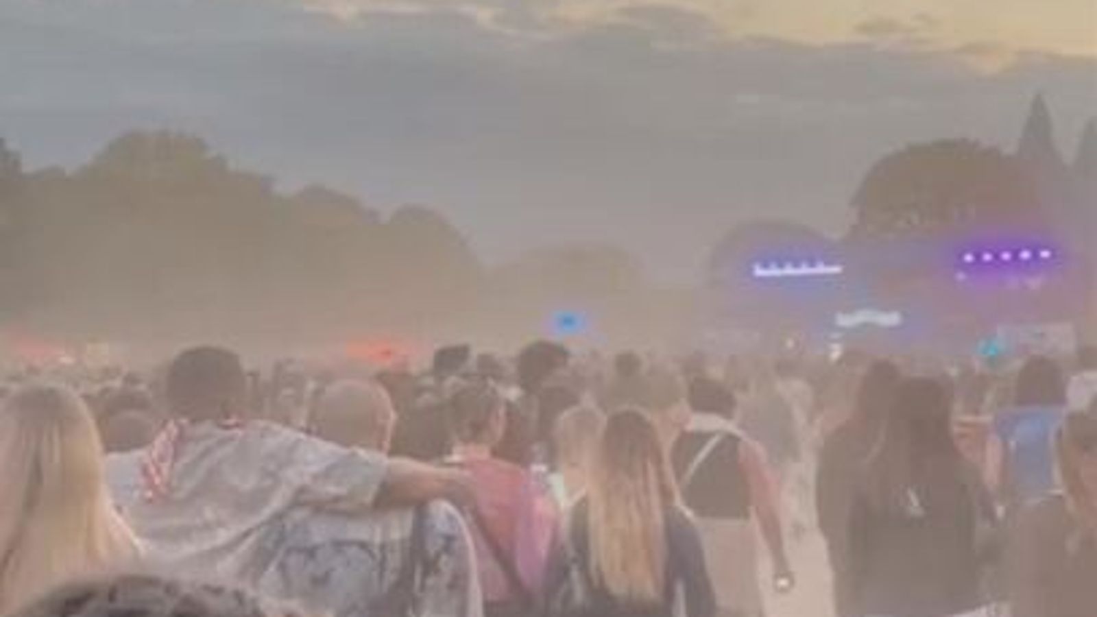 All Points East Festival Dust Warning
