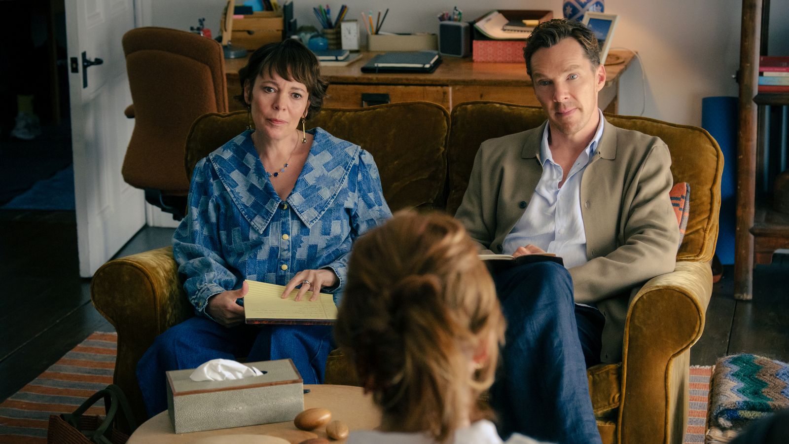 'I'm shocked at how fragile I am still': Cumberbatch and Colman on protecting their sanity from perils of social media