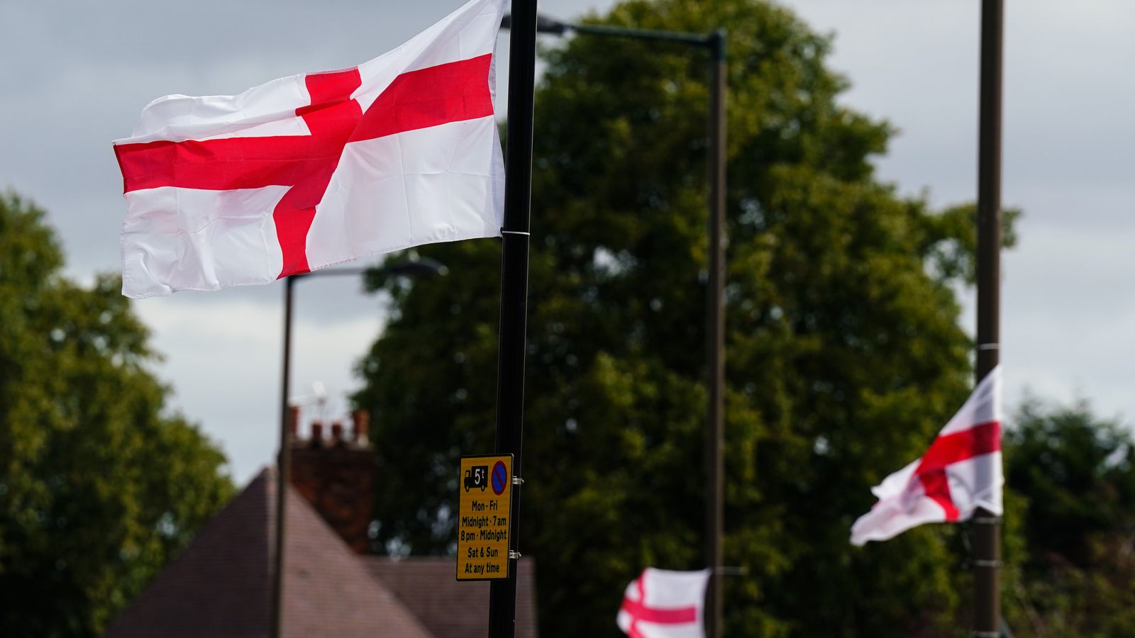 St George's flags are creating 'no-go zones' for NHS staff, health bosses warn